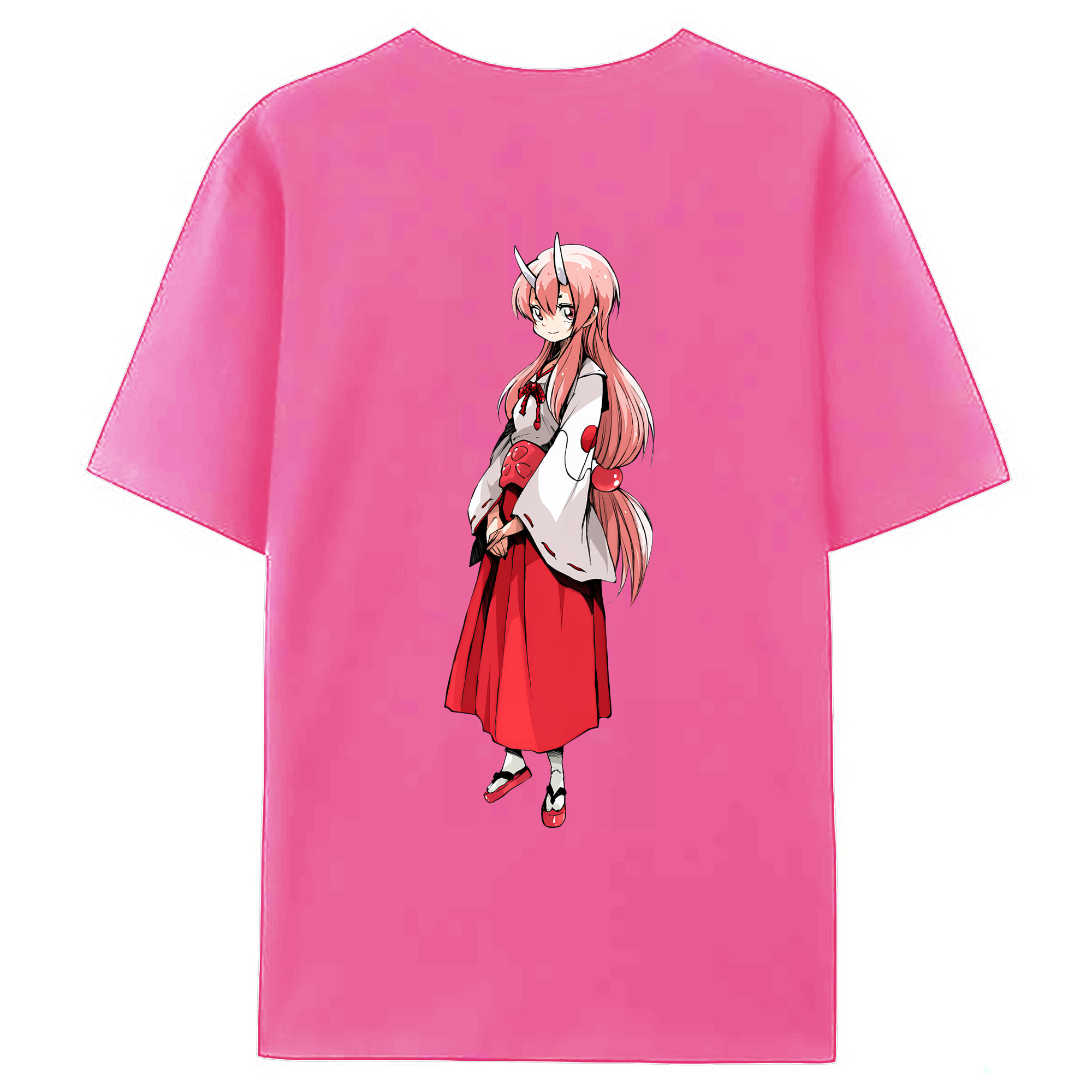 （画像用） 転スラ Regarding Reincarnated to Slime レディース半袖Tシャツ(バックプリント)